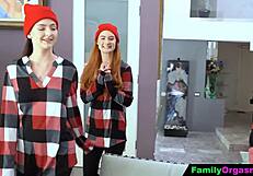 Familyorgasm - Teen Plows Her Step Dad at Intense Family Meeting