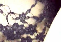 Fuck my girlfriend's ass plug in lingerie