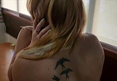 Office Colleague Sucks Pussy During Break