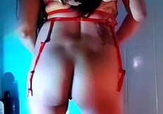 Little Angel Squirts With Dildo