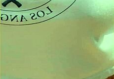 Wifey changes shirt, exposes tits outdoors