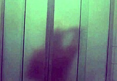 Sexy Shower Girl in Panic