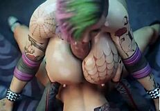 Massive tits involved in intense fucking session