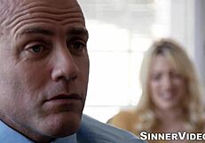 does derrick pierce's cock fit in kendra spade's tight pussy?