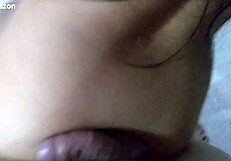 twerking on boyfriend's friend's cock secretly