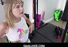 i'm obsessed with tiny american beauty coco lovelock fucking raw with brock cooper