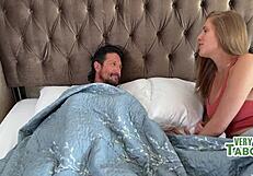 Step daughters turn vr fantasy into reality with horny delight