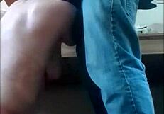 Submit to me, slave, with your blowjob.