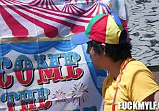Ricky’s carnival visit turns into a wrestling match
