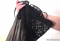 terri sweet strips, teases with huge bouncing czech tits for fun