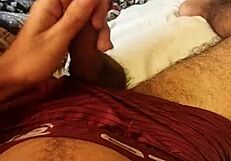 brazilian amateur enjoys solo session