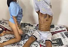 Hey, brother-in-law drills me while hubby’s at work, I swallow it all!