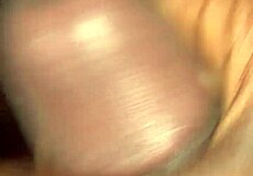 Guy with big cock slowly masturbates suggestively