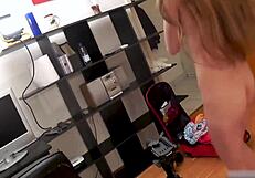 Sexy Teen 18+ Gal Tina Blade Gets Down To Suck