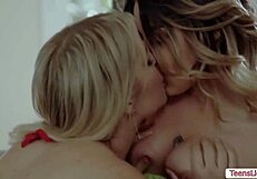 Beautiful MILF face fucked by young guy on the couch, featuring Chanel Camryn