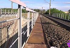 We almost got caught trying to fuck on the train yesterday