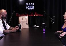 i'm stressed with this old guy dominating me, but showing my tits anyway - julia fontanelli