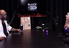 i'm stressed with this old guy dominating me, but showing my tits anyway - julia fontanelli