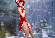 naked girl bounces tits and ass while dancing outdoors