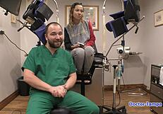 dr tampa gives kalani luana her yearly physical behind the scenes