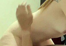 Amateur Couple's Passionate Homemade Sex Ends With Huge Cumshot