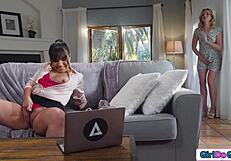 My coworker got caught fingering on my sneaky homevideo plan