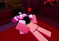 Little Slut Begs for Merciless Fucking on Roblox