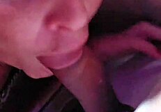 Stranger Touches My Pussy While Trans Friend Fucks in Glory Hole