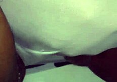 I rubbed my pussy using creamy substance to achieve orgasm