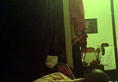 Why Does This Shemale Jerk Off Solo with Such a Big Black Cock in Wild Action?