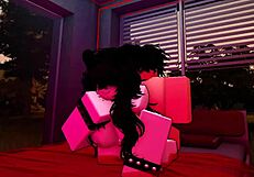 Little Slut Begs for Merciless Fucking on Roblox