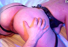 Watch him piss and fuck her ass!