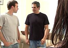 Jennifer Stone heats up a wild anal threesome