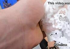 Hidden Cam Catches Brunette Amateur Playing with Her Tits and Pussy