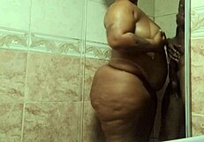 The guy picked up a sexy latina in the bathroom and came twice