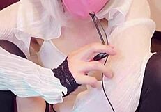 is this cute ladyboy masturbating live for you?