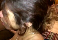 Latina girlfriend works my cock