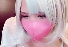 is this cute ladyboy masturbating live for you?