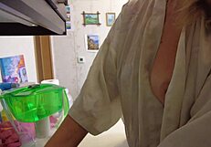 A teacher got fucked in doggy style after being stuck