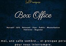 Box office - gentle blowjob public gfe french firty talk