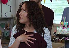 i banged my step family on birthday, it was wild anal group