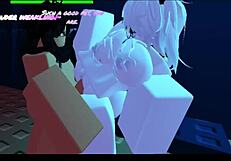 Roblox Slut Craves More, Showing Off Big Tits And Juicy Ass!