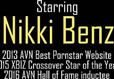 Busty bombshells Nikki Benz and Jessica Jaymes tease with big tits and ass before sucking that cock in a hot striptease.