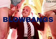 British teen 18+ delivers sloppy blowjob and tit wank