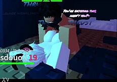 Roblox Slut Craves More, Showing Off Big Tits And Juicy Ass!