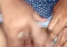 Masturbating With Vibrating Toy!