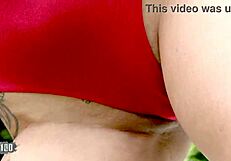 horny teen strips intensely for brunette babe