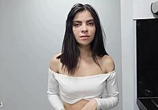 Beautiful Woman Wants to Fuck and Strips Naked