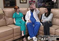 Good Moaning: Ditria Rose Spreads for Backstage Vibrator Masturbation