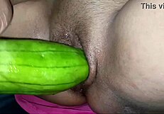 I came for sugar, but my neighbor fucked me hard and creamed my tits!